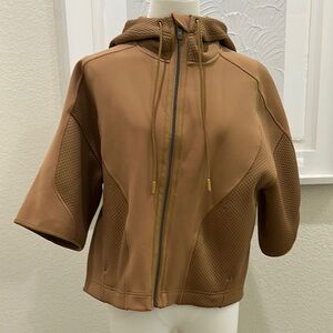 LULULEMON Women's Tan Hooded Jacket